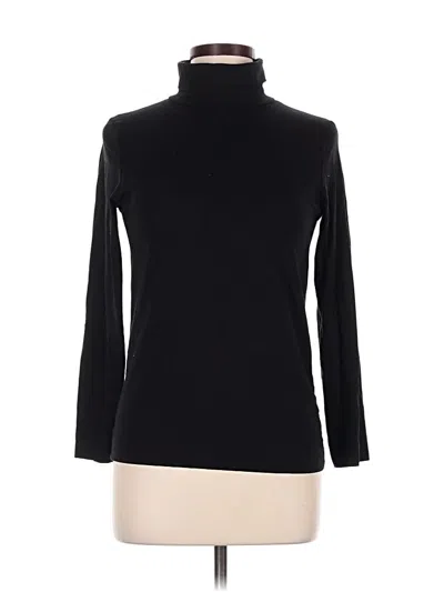 Pre-owned Collusion Long Sleeve Turtleneck In Black