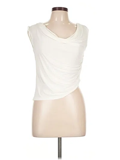 Pre-owned Collusion Sleeveless Blouse In Ivory
