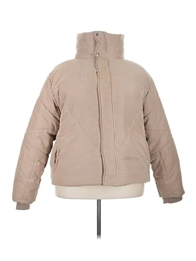 Pre-owned Collusion Snow Jacket In Tan