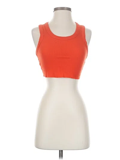 Pre-owned Collusion Sports Bra In Orange