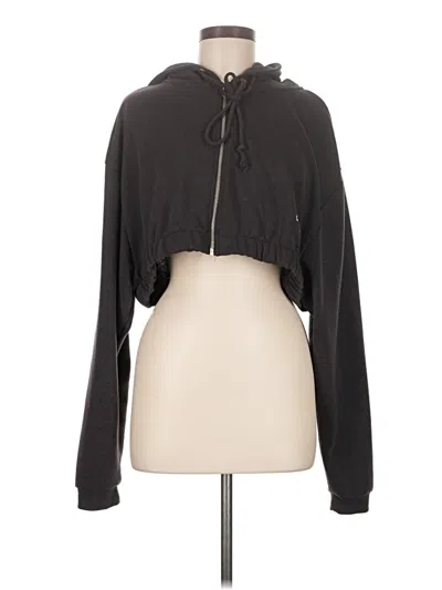 Pre-owned Collusion Zip Up Hoodie In Black