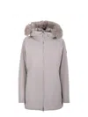 Colmar 3/4-length Down Jacket In Gray