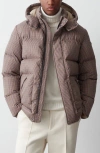 Colmar Amazing Water Repellent Down Puffer Jacket With Removable Hood In Arizona Pattern