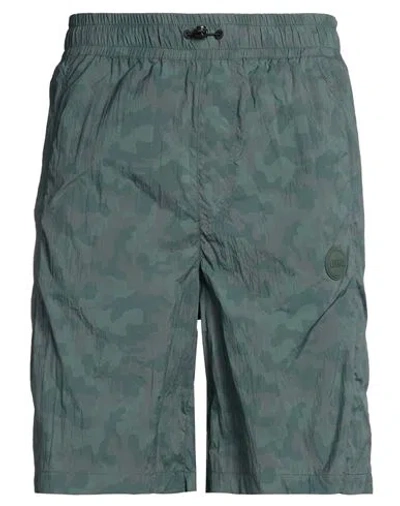 Colmar Attitude Man Shorts & Bermuda Shorts Dark Green Size L Polyamide In Blue