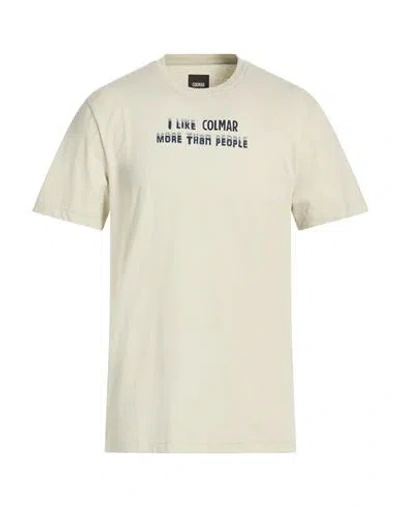 Colmar Attitude Man T-shirt Light Grey Size L Polyester, Cotton In Neutral