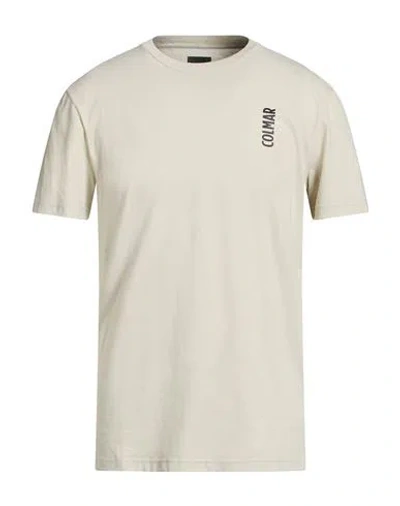 Colmar Attitude Man T-shirt Light Grey Size L Polyester, Cotton In Gray