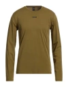 Colmar Attitude Man T-shirt Military Green Size L Polyamide, Elastane