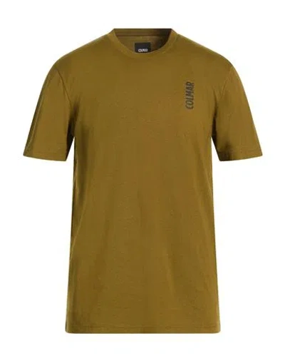 Colmar Attitude Man T-shirt Military Green Size L Polyester, Cotton