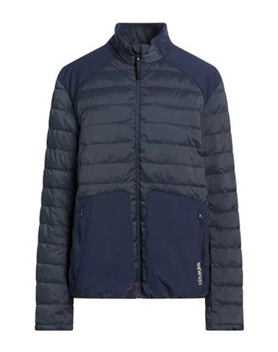 Colmar Attitude Woman Puffer Navy Size 16 Polyester, Elastane In Blue