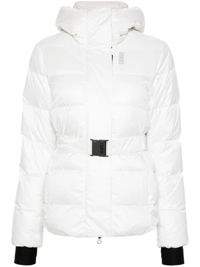 Colmar Belted Ski Jacket In White