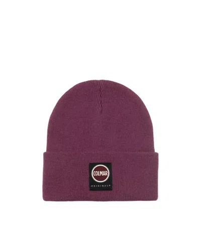 Colmar Berretto Unisex Con Risvolto Viola In 681