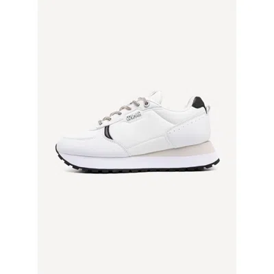 Colmar Black And White Polyethylene Athletic Sneakers