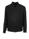 Colmar Black Softshell Biker Jacket In Black