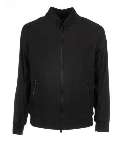 Colmar Black Softshell Biker Jacket