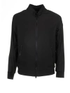 COLMAR BLACK SOFTSHELL BIKER JACKET