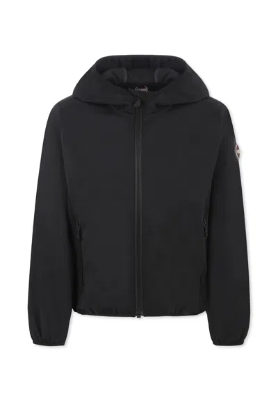 Colmar Kids' Black Windbreaker Jacket For Boy