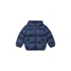 Colmar Blue Down Jacket For Baby Boy With Logo In Blue