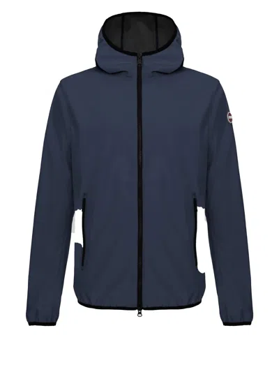 Colmar Blue Jacket With Zip And Hood