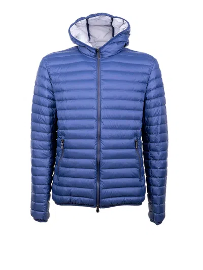 Colmar Transitional Quilted Hooded Puffer Jacket In Blue