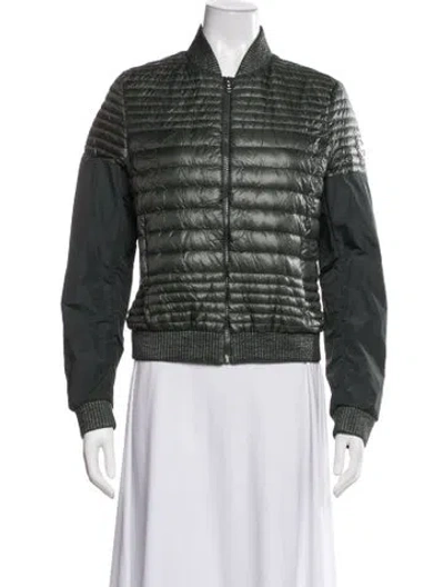 Pre-owned Colmar Bomber Jacket In Green