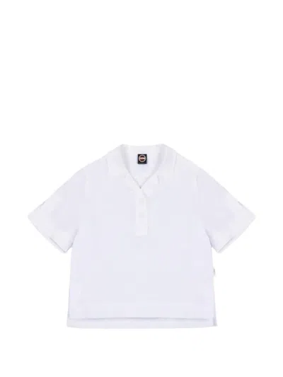 Colmar Buttoned Polo Shirt In White