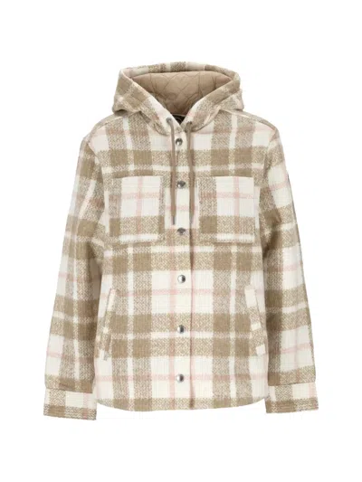 Colmar Check-pattern Hooded Jacket In Multi