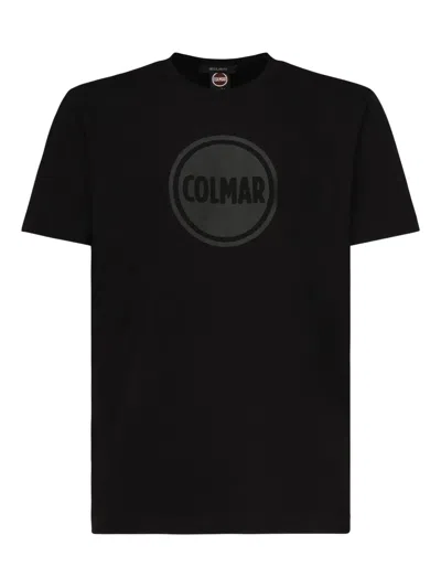 Colmar Circular-logo T-shirt In Black