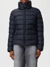 Colmar Coat  Woman Color Black In Blue