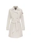 Colmar New Futurity Double Breasted Trench Coat In Beige Chiari E Naturali