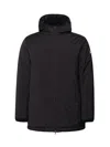 Colmar Logo-patch Hooded Jacket In Black