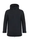 Colmar Waterproof Soft-shell Zipped Jacket In Black