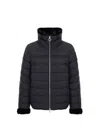 Colmar Recycled Three-layer Jacket In Nero Scuri