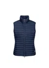 Colmar Blue Technical Nylon Zip-up Jacket In Blue