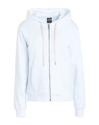 Colmar Connective Woman Sweatshirt White Size L Cotton, Polyester