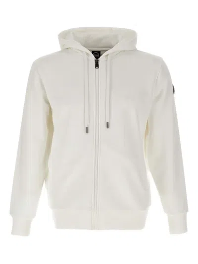 Colmar Connective Zip-up Hoodie In White
