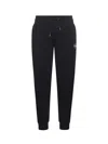 Colmar Logo-patch Cuffed Track Pants In Black