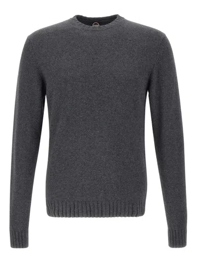 Colmar Crew-neck Ribbed Sweater In Gray