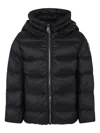 Colmar Detachable-hood Padded Jacket In Black