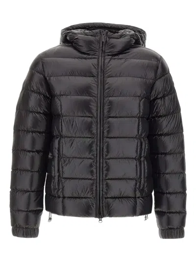 Colmar Detachable-hood Puffer Jacket In Black