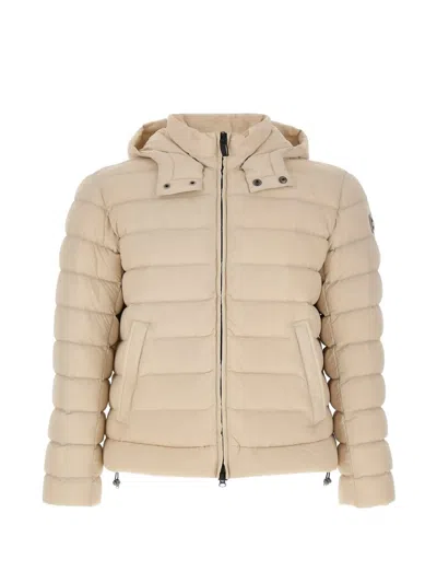 Colmar Detachable-hood Down Jacket In Brown