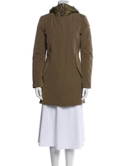 Pre-owned Colmar Down Coat In Green