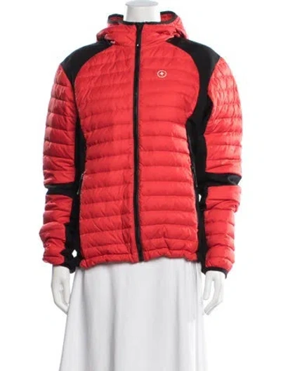Pre-owned Colmar Down Coat In Red
