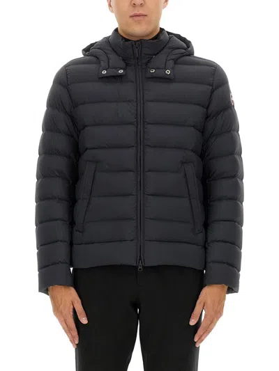 Colmar Down Jacket With Detachable Hood In Black