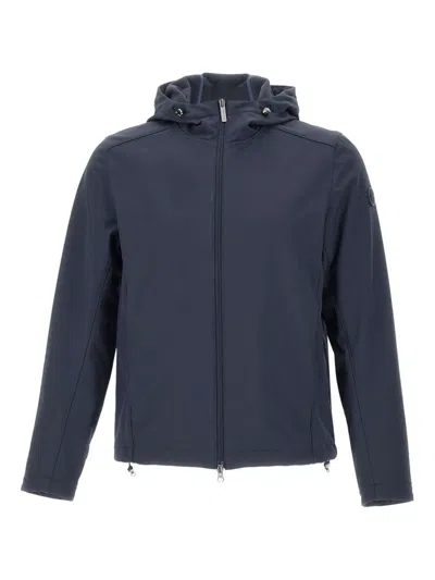 Colmar Drawstring-hood Zip-closure Jacket In Blue