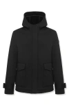 Colmar Honeycomb-effect Coat In Black