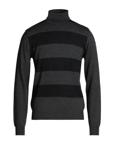 Colmar Expedience Man Turtleneck Lead Size L Wool, Acrylic In Grey