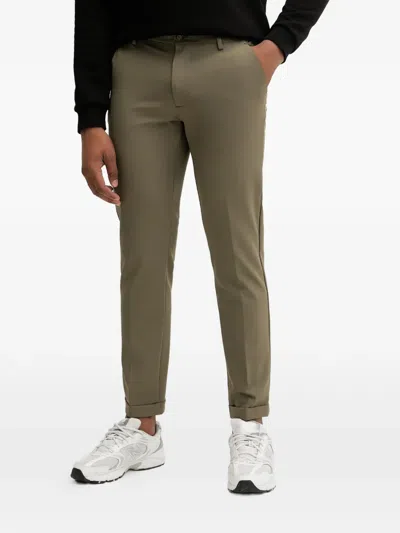 Colmar Flap-pocket Trousers In Green