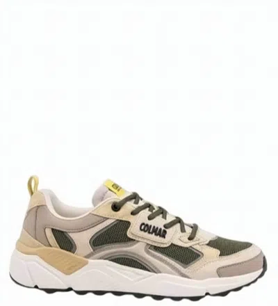 Colmar Garner Field Suede Panel Sneakers In Gold