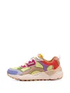 Colmar Garner Flash Suede-panelled Sneakers In Multi