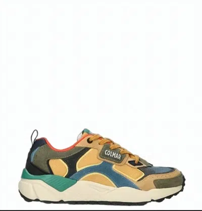 Colmar Garner Zoom Mesh Panel Sneakers In Brown